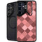 Autumn Red Geometric Galaxy S25 Kickstand Case